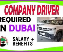 Company Driver Required in Dubai