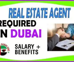 Real Estate Agent Required in Dubai -