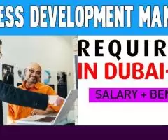 Business Development Manager Required in Dubai