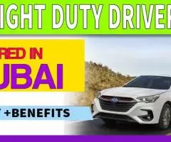 LIGHT DUTY DRIVER Required in Dubai