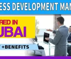 Business Development Manager Required in Dubai