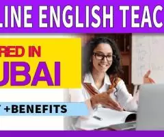 Online English Teacher Required in Dubai