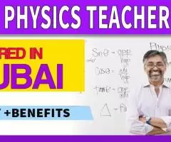 Physics Teacher Required in Dubai