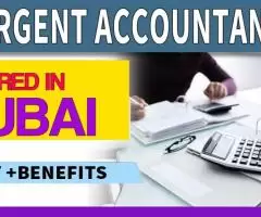 Urgent Accountant Required in Dubai