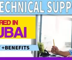 IT technical support Required in Dubai