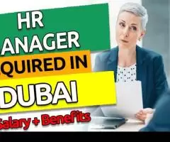 Human Resource Manager Required in Dubai