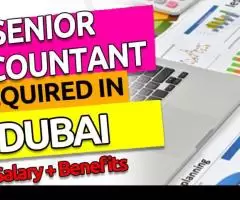 Senior Accountant Required in Dubai