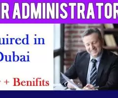 HR Administrator Required in Dubai