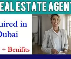 Real Estate Agent Required in Dubai