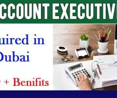 Account Executive Required in Dubai